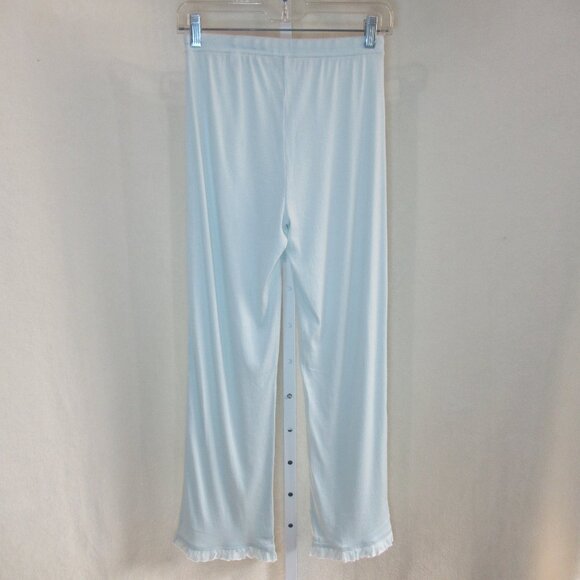 NWT Skin Organic Pima Cotton Pajama Pants | Seafoam Green - Picture 3 of 16